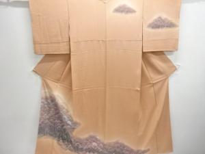 寺塔風景模様訪問着